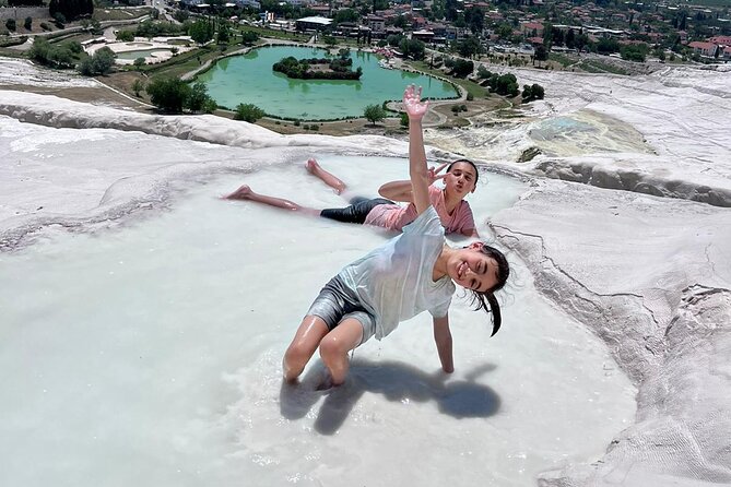 2 Day Private Ephesus/Virgin Marry & Pamukkale Tour From Istanbul - Day 2: Hierapolis and Pamukkale travertines, plus Red Water style scenery