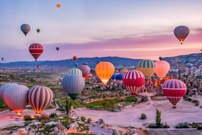 3 Days 2 Night Istanbul to Cappadocia Tour+Hot air Balloon Tour - Day 2: balloon sunrise, Göreme panorama, Derinkuyu, and Ihlara’s carved churches