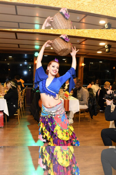 All Inclusive; Istanbul Bosphorus Dinner Cruise w/live shows - What You Actually See: Palaces, Mosques, and Bridges After Dark
