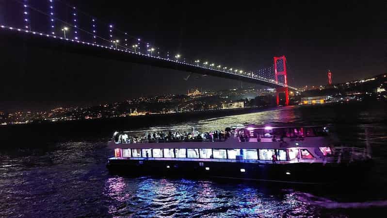 All Inclusive; Istanbul Bosphorus Dinner Cruise w/live shows - The Turkish Night Show: Belly Dancers, Henna Ceremony, Romany Folk Dance, DJ, and More