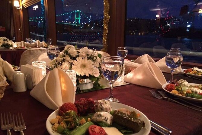 All Inclusive; Istanbul Bosphorus Dinner Cruise with Live Shows&Unlimited Drinks - The Flow of the Cruise: From Bosphorus Strait Dinner to Landmark Views