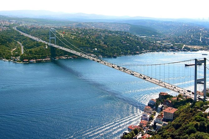 Bosphorus Cruise and Asian Side with Lunch from Istanbul - Bosphorus Bridge to Camlica Hill: the view that puts Istanbul in context