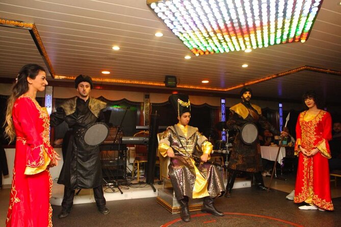 Bosphorus Dinner Cruise Tour With Turkish Night Show - The 8:30 pm schedule and what the $22.25 includes