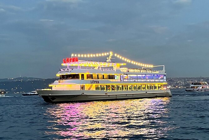 Bosphorus Dinner Cruise with Show and Private Table - Weather reality: cold decks, rain, and blurry windows