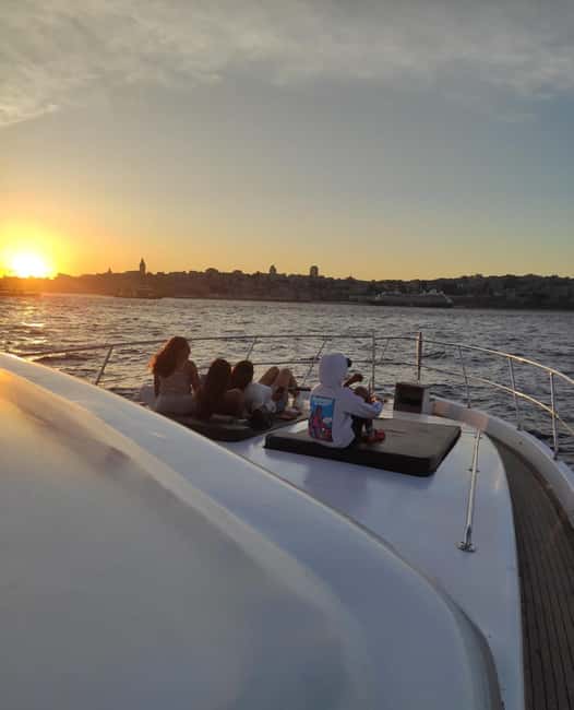 Bosphorus Sunset Yacht Cruise with Guide & Snacks - What you’ll do onboard: yacht time, snacks, and the evening pace