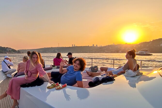 Bosphorus Sunset Yacht Experience: Istanbul’s Best - Dolmabahçe Palace from the water: the European shore’s grand entrance
