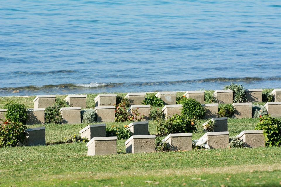 From Istanbul: 2-Day Tour to Gallipoli & Troy - Day 1 in Gallipoli: from Brighton Beach to Chunuk Bair memorials