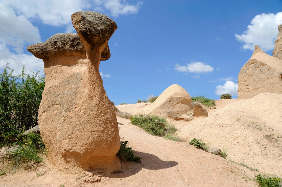 From Istanbul: Cappadocia Day Trip w/Flight - Pasabag (Monks Valley): multi-headed fairy chimneys at their best