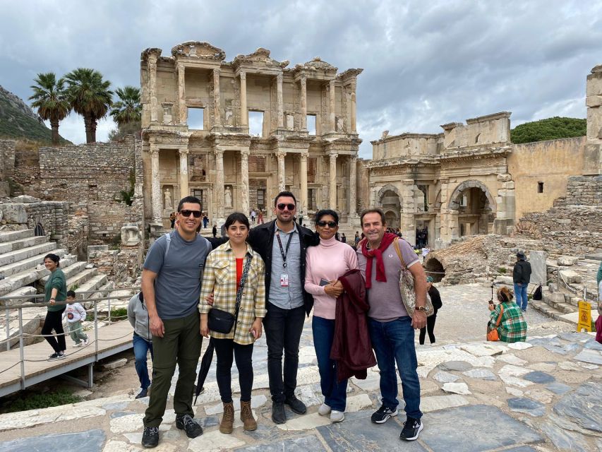 From Istanbul: Ephesus Day Tour with Return Flights - Library of Celsus and the Roman-facing façade you can read