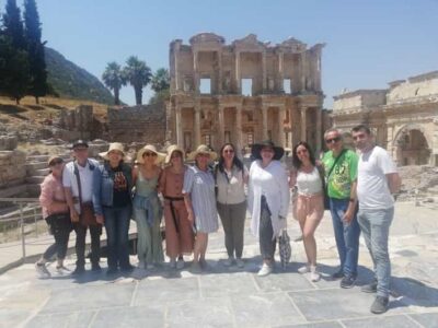 From Istanbul: Pamukkale and Ephesus Tour 2-Day By Flights - Day 2: Hierapolis Amphitheater, Apollo Details, and Pamukkale’s White Terraces