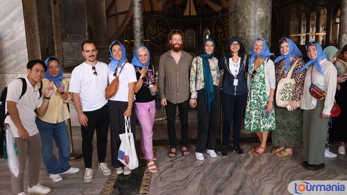 Hagia Sophia & Basilica Cistern Guided Tour Incl. Tickets - The guide makes the difference (Samed and Elif)