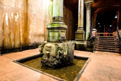 Istanbu City Walk: Topkapi Palace, Harem, & Basilica Guided Tour - Basilica Cistern: Medusa myth, 4th-century engineering, and modern lighting