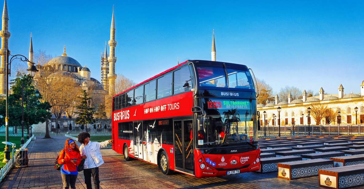 Istanbul: 1 or 2-Day Hop-On-Hop-Off Bus Tour Ticket - Board at Sultanahmet Square, Between Blue Mosque and Hagia Sophia
