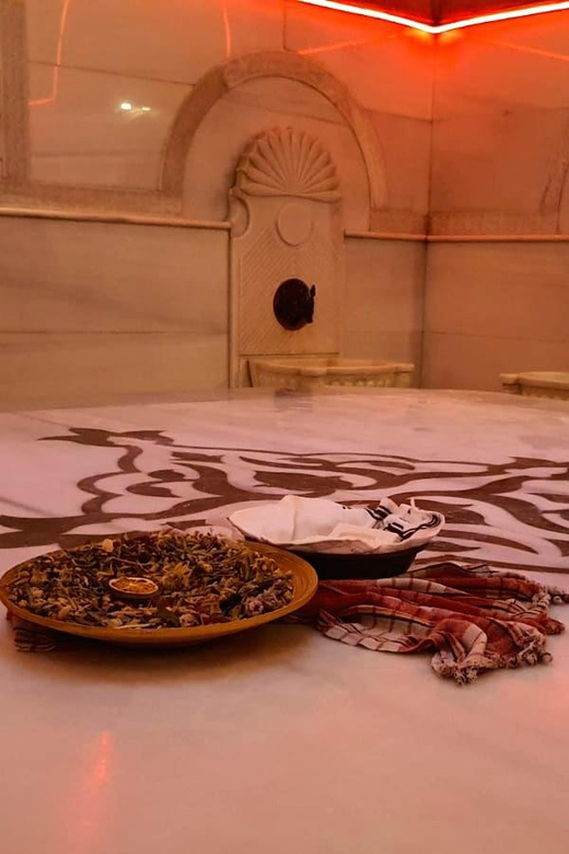 Istanbul: Acemoglu Historical Turkish Bath w/Private Options - What happens during the hammam ritual: clay mask, kese scrub, foam