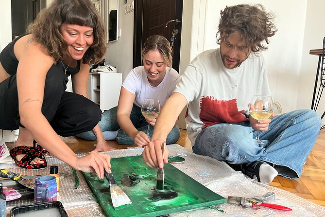 Istanbul Art Escape Wine and Paint at Local's Home - Key highlights I’d circle on your plan