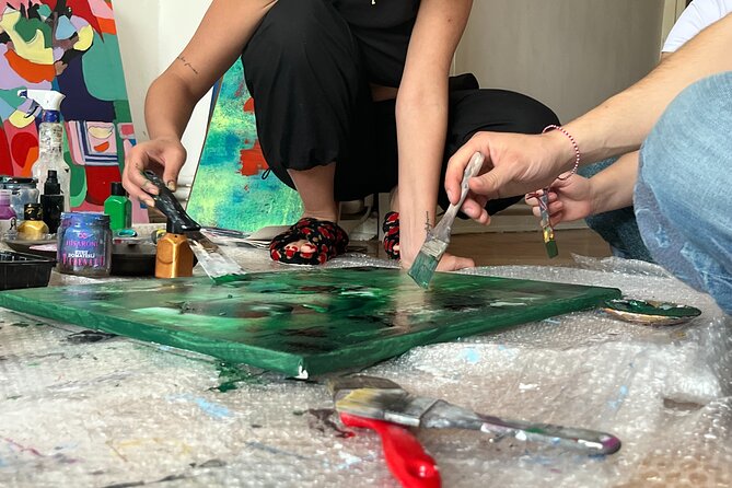 Istanbul Art Escape Wine and Paint at Local's Home - The best part: Ecem’s teaching style and personal attention