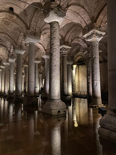 Istanbul: Basilica Cistern Skip-the-Line Entry & Audio Guide - Medusa heads: myth meets architecture