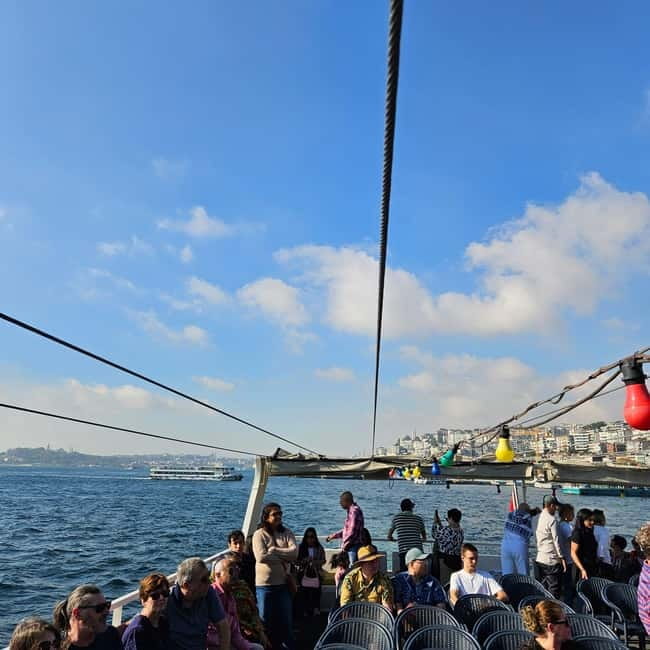 Istanbul: Bosphorous Asian Side Boat Cruise Morning - Ortakoy Mosque and Bosphorus Bridge views from the water