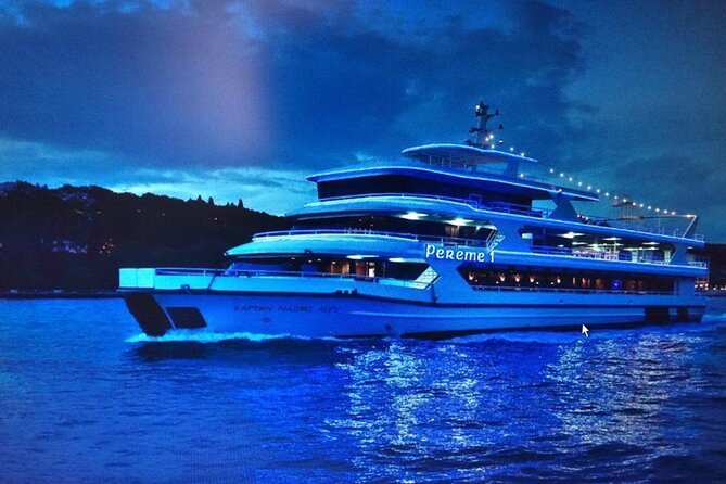 Istanbul Bosphorus Cruise Dinner, Drinks & Show with Pickup - Drinks and bar setup: unlimited soft drinks, then read the fine print