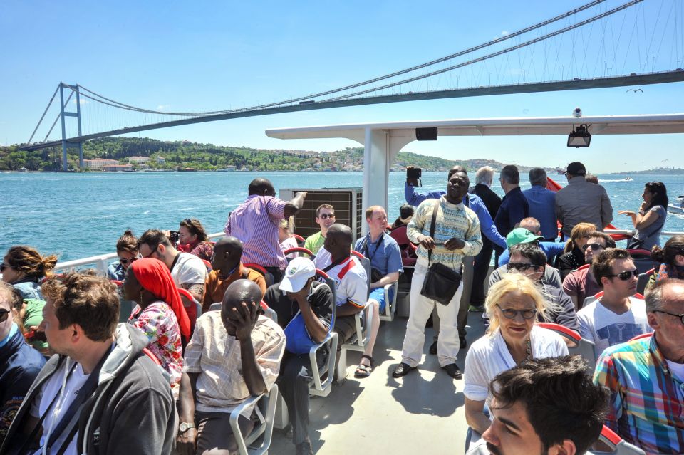 Istanbul: Bosphorus Cruise w/Audio Guide and Sunset Option - Price and onboard extras: great deal, just be smart