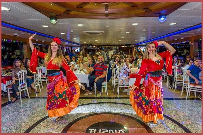 Istanbul Bosphorus Cruise with Dinner and Belly-Dancing Show - Dinner service on board: what unlimited drinks mean in practice