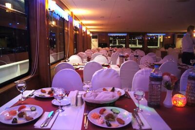 Istanbul Bosphorus Cruise with Dinner and Entertainment - Dinner, Turkish Cuisine, and the Drink Reality Check