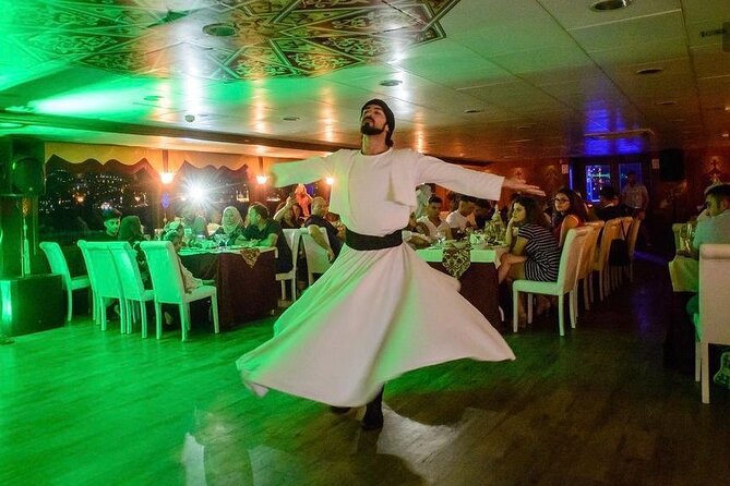 Istanbul Bosphorus Dinner Cruise Turkish Night Show All inclusive - The Maiden’s Tower: The Strait’s Small, Iconic Focal Point