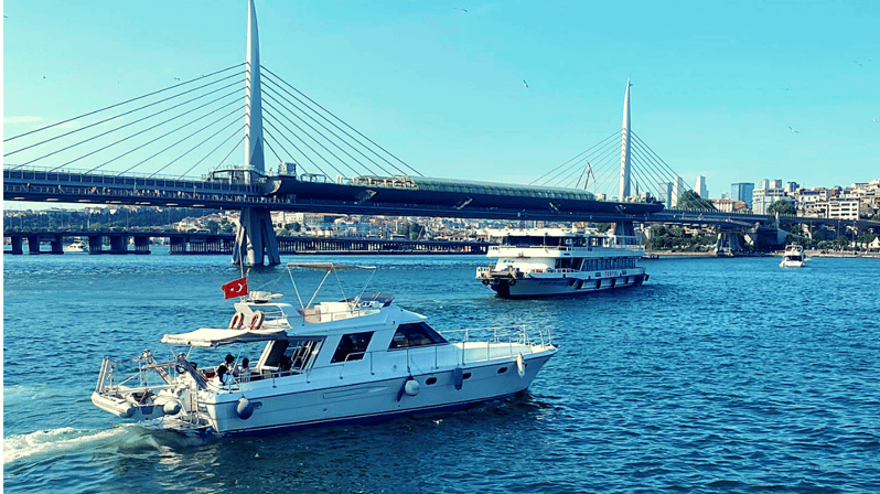 İstanbul: Bosphorus Private Yacht Cruise with Tea and Coffee - Meeting at Galata Bridge Area: Getting On Board Without Stress