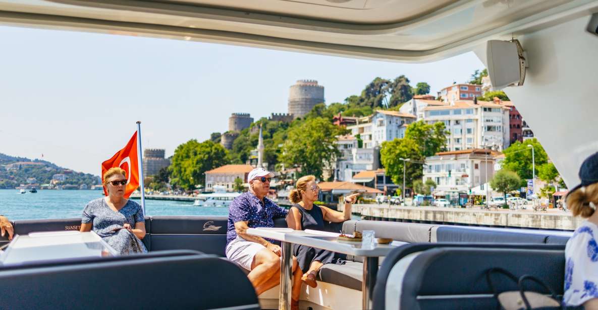 Istanbul: Bosphorus Yacht Cruise with Stopover on Asian Side - Your yacht setup: comfort first, with snacks that actually feel like a pause