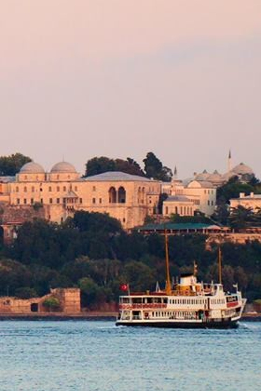 Istanbul City Sightseeing Tour & Turkish Dinner & Show - Sultanahmet focus: Hagia Sophia from the garden and the Blue Mosque