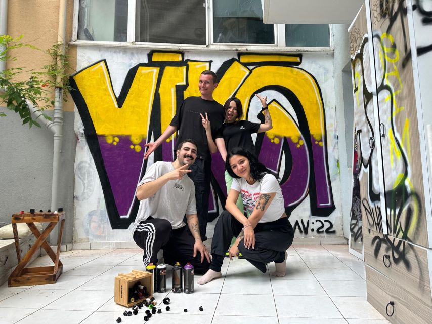 Istanbul: Do Street Art with Local Artists at Home Garden - Should you book this Istanbul graffiti tag workshop?