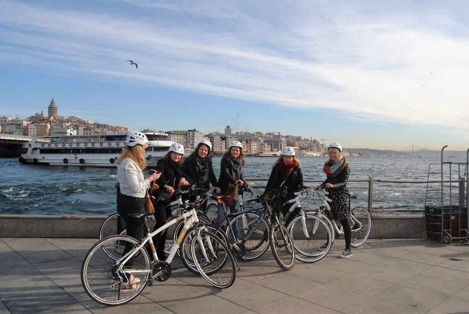 Istanbul: Eurasia Bike & Boat Half-Day Tour - What you’ll actually see: famous monuments from the outside