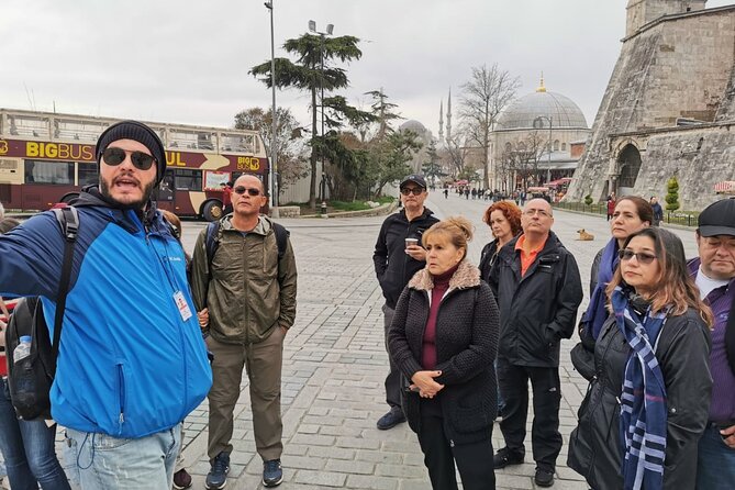 Istanbul Full Day Walking Tour with Guide - Hagia Sophia Grand Mosque: The Cathedral-Mosque Switch You Can Feel