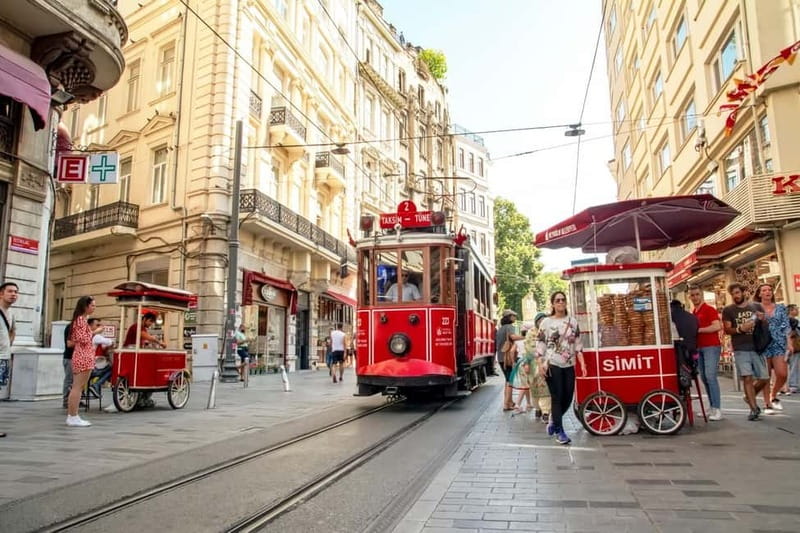 Istanbul: Galata, Taksim, Istiklal & Karaköy Walking Tour - Galata Tower area: where the skyline comes into focus
