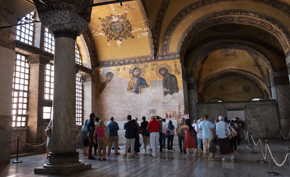 Istanbul: Hagia Sophia & Basilica Cistern Tour with Tickets - Quick hits before you go