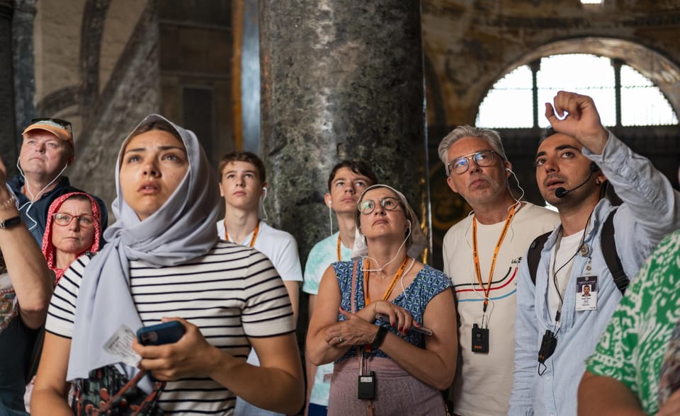 Istanbul: Hagia Sophia & Basilica Cistern Tour with Tickets - Basilica Cistern: the underground palace walk that feels otherworldly