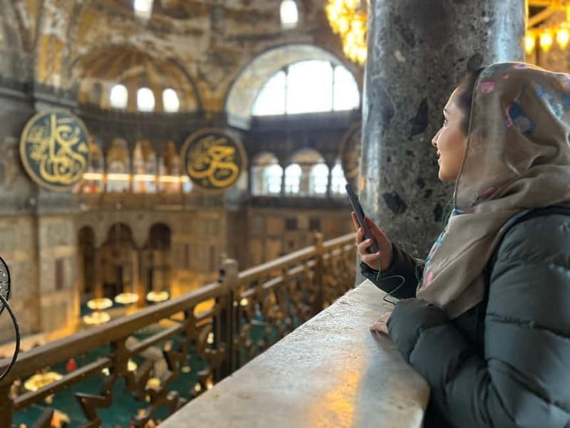Istanbul: Hagia Sophia Ticket with Audio Guide & Blue Mosque - Key points before you go