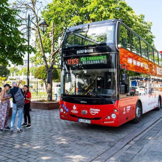 Istanbul Hop On Hop Off Bus24 Hours Ticket - A two-continent Istanbul day from an open-top double-decker