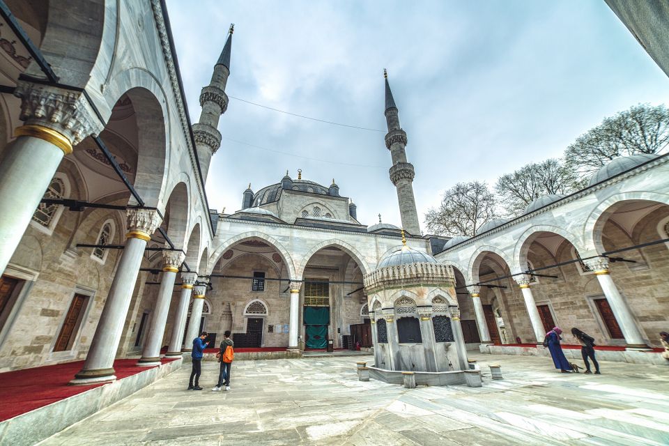 Istanbul: Maiden Tower visit, Istanbul Europe & Asian Tour - Mihrimah Sultan Mosque: architecture tied to love, legend, and Mimar Sinan