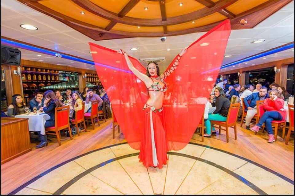 Istanbul: New Year's Eve Cruise Between Two Continents - The Show on Board: Belly Dancing, Whirling Dervishes, and a DJ Party