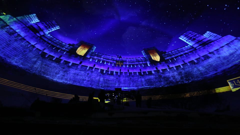 Istanbul: Panorama 1453 History Museum Tickets +Audioguide - The 38-meter 3D hemisphere show and the sound-light setup