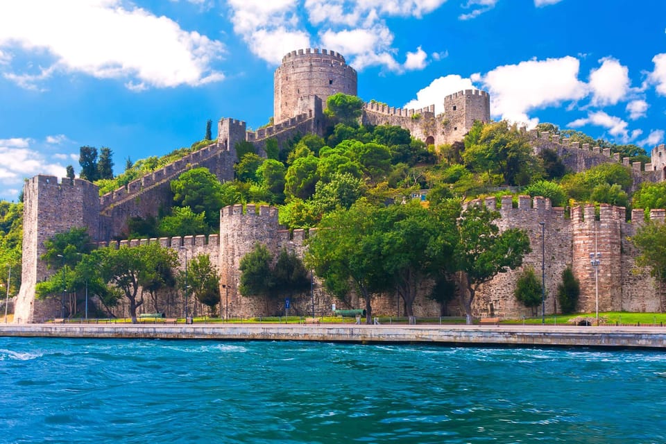 Istanbul: Private Bosphorus Strait Sightseeing Yacht Cruise - Rumeli Fortress and the Bosphorus Bridge: the views that anchor the cruise
