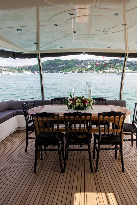 Istanbul: Private Bosphorus Tour On Luxury Yacht Pre #7 - What’s Onboard Included: Snacks, Drinks, and Real Relax Time
