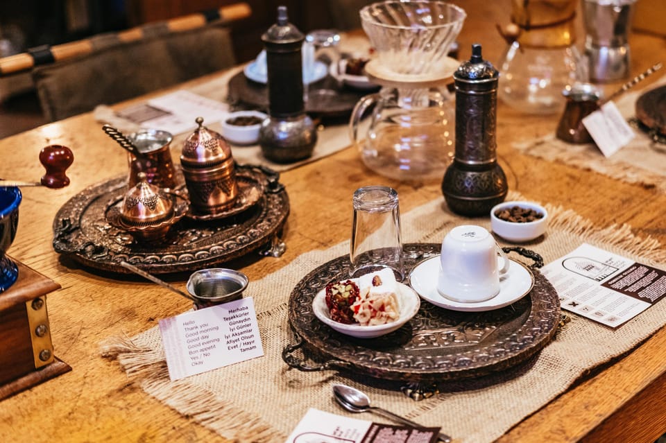 Istanbul: Turkish Coffee Making and Fortune Telling Workshop - Turkish Coffee Tasting Plus Turkish Delight