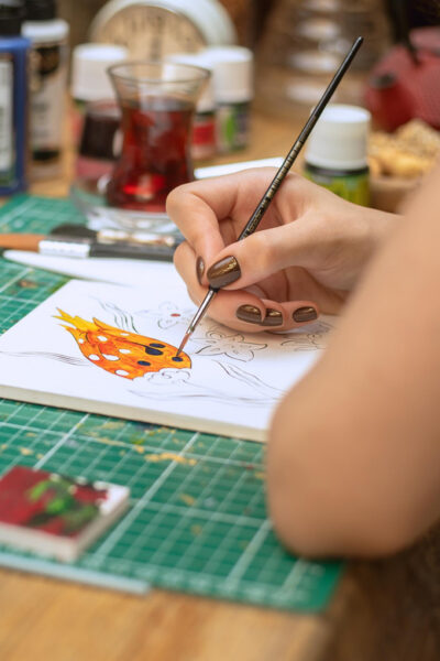 Istanbul: Turkish Tile Painting & Ceramic Workshop w/ Snacks - Meeting at Sirkeci and the Asian-side reality check
