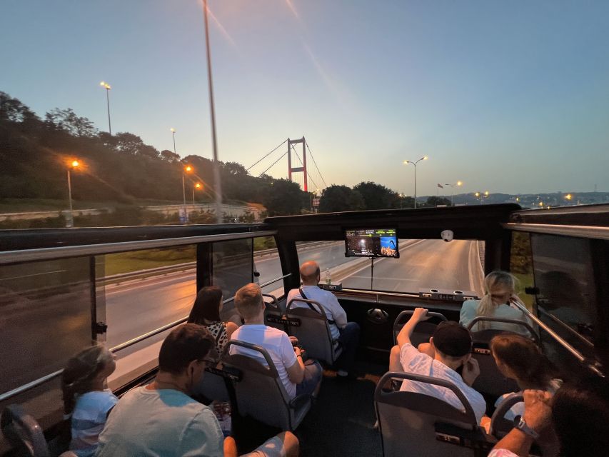 Istanbul: Two Continents Evening Bus Tour with Commentary - Your route loop: From Sultanahmet to Asian side and back