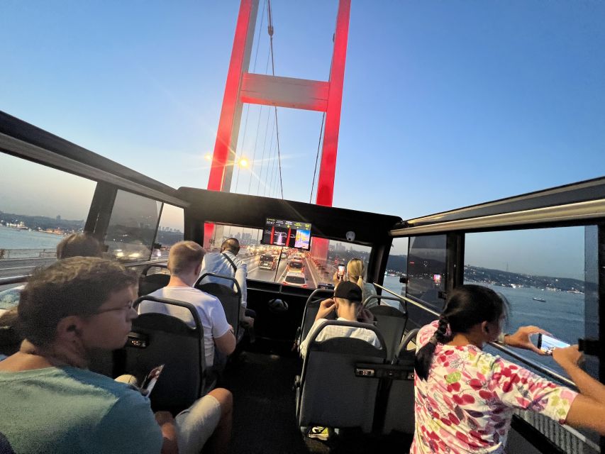 Istanbul: Two Continents Evening Bus Tour with Commentary - Sultanahmet District: Classic monuments seen from the bus