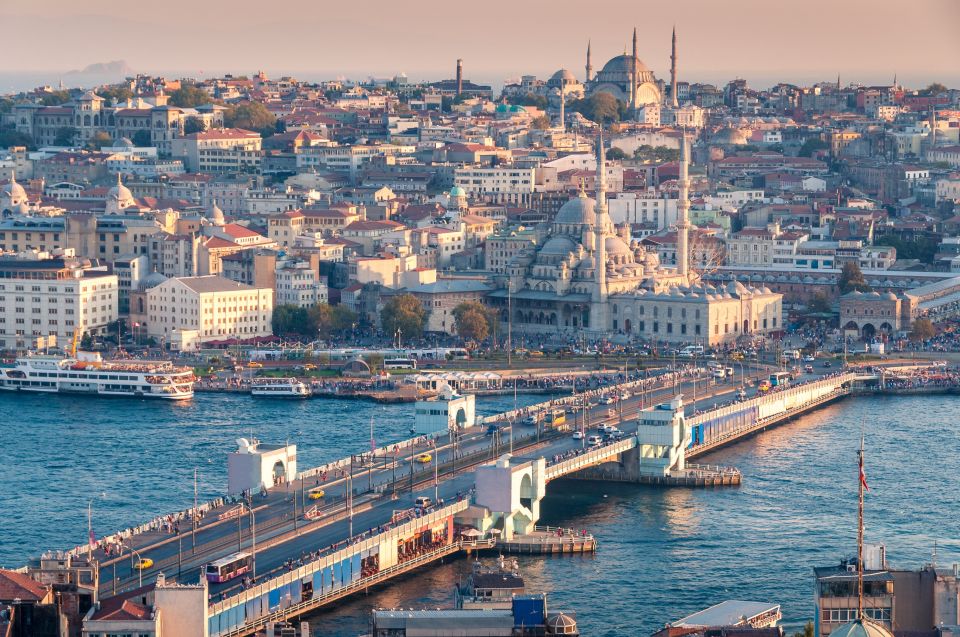 Istanbul: Two Continents Evening Bus Tour with Commentary - Besiktas and Taksim Square: Istanbul’s modern pulse