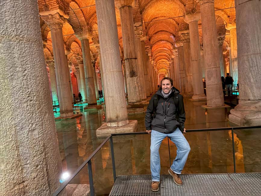 Istanbul Walking Tour: Mosques, Palace, Cistern with Lunch - Key highlights you’ll feel in real time