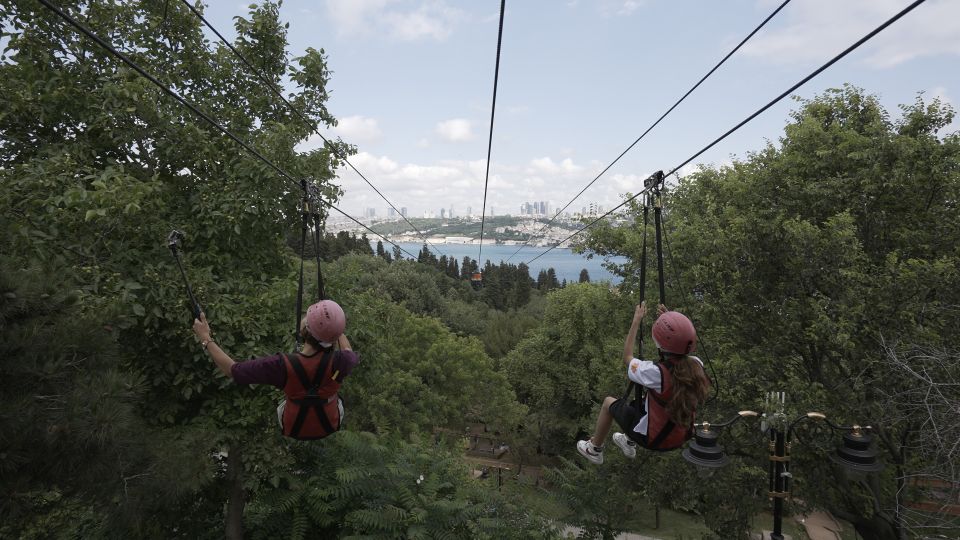 Istanbul: Zipline Adventure with Bosphorus View - How the 15-Minute Flow Usually Works on Site